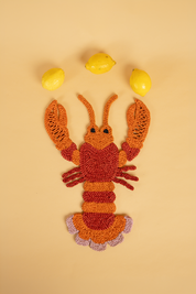 Orange and Red Lobster Placemat