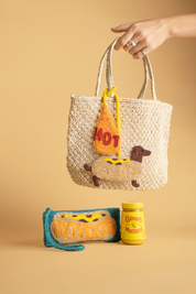 Hot Dog and Sauce Bag Charm