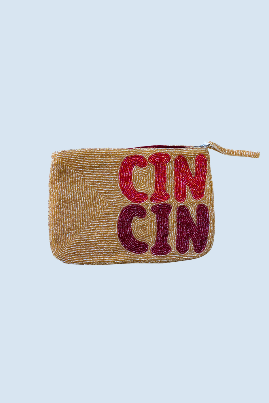 Cin Cin Beaded Clutch