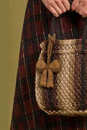 Gold Bow Bag Charm