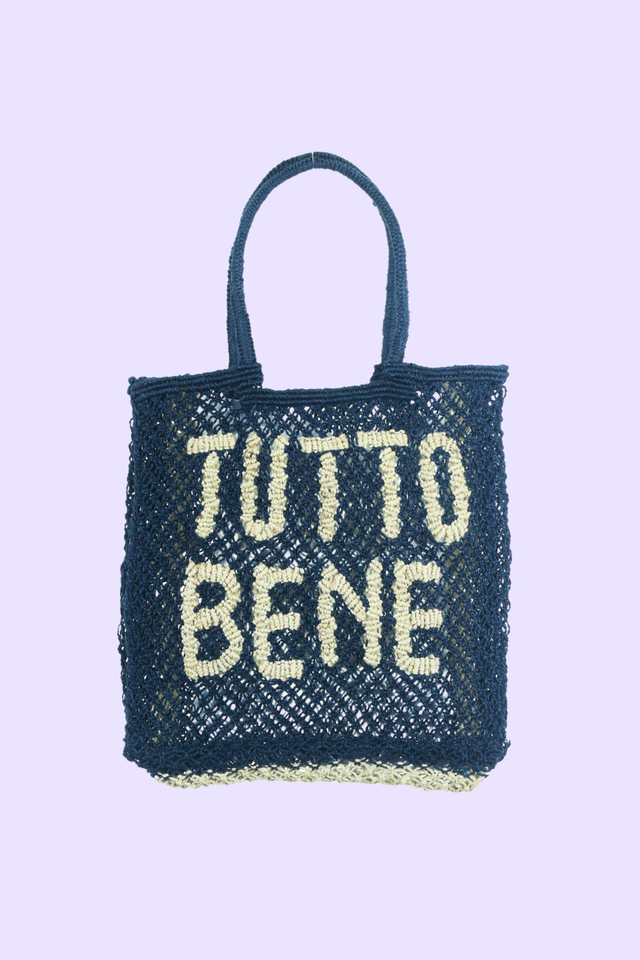 Tutto Bene - Dark Navy and Natural