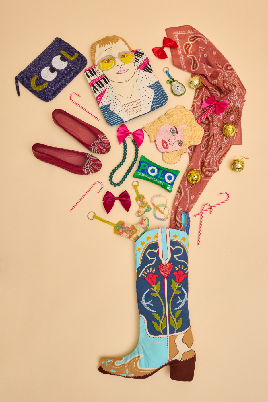 Cowboy Boot Stocking (PRE-ORDER: end Oct)