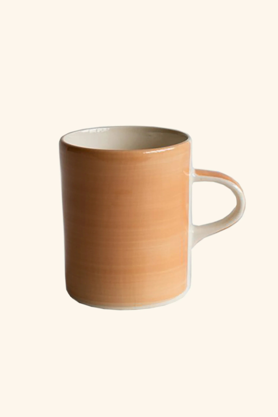 Plain Wash Mug in Peach