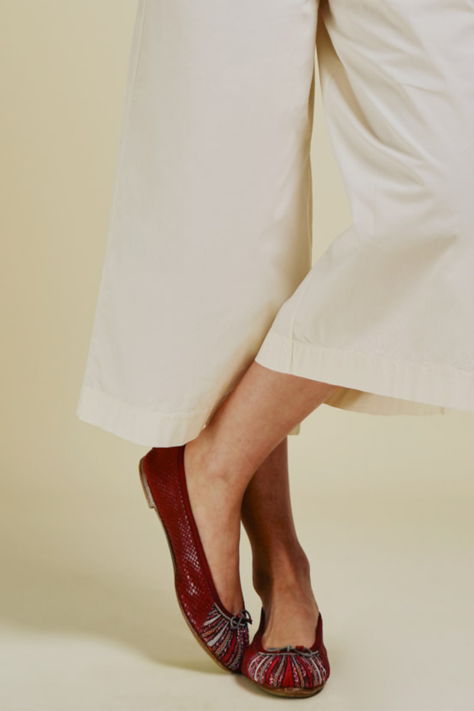Miami Cranberry Ballet Shoe