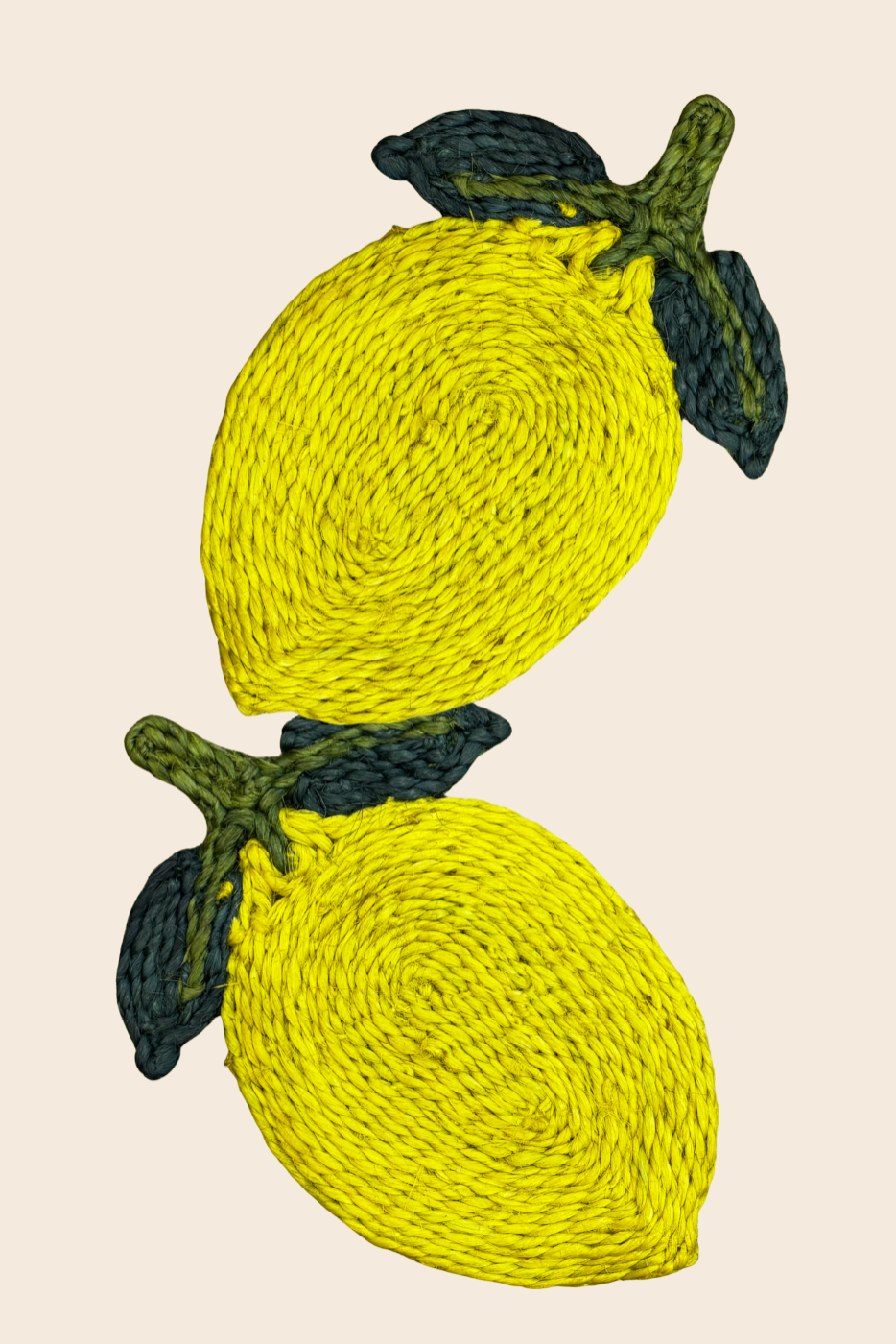 Set of 2 Lemon Coasters
