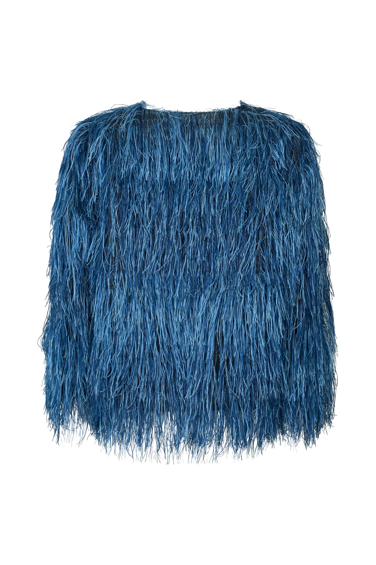 Safi Navy Plume Blouse