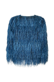 Safi Navy Plume Blouse