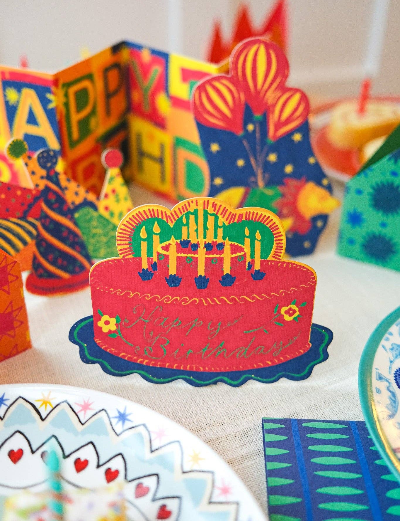 Birthday Cake Greeting Card by East End Press