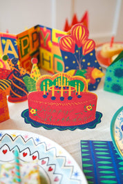 Birthday Cake Greeting Card by East End Press