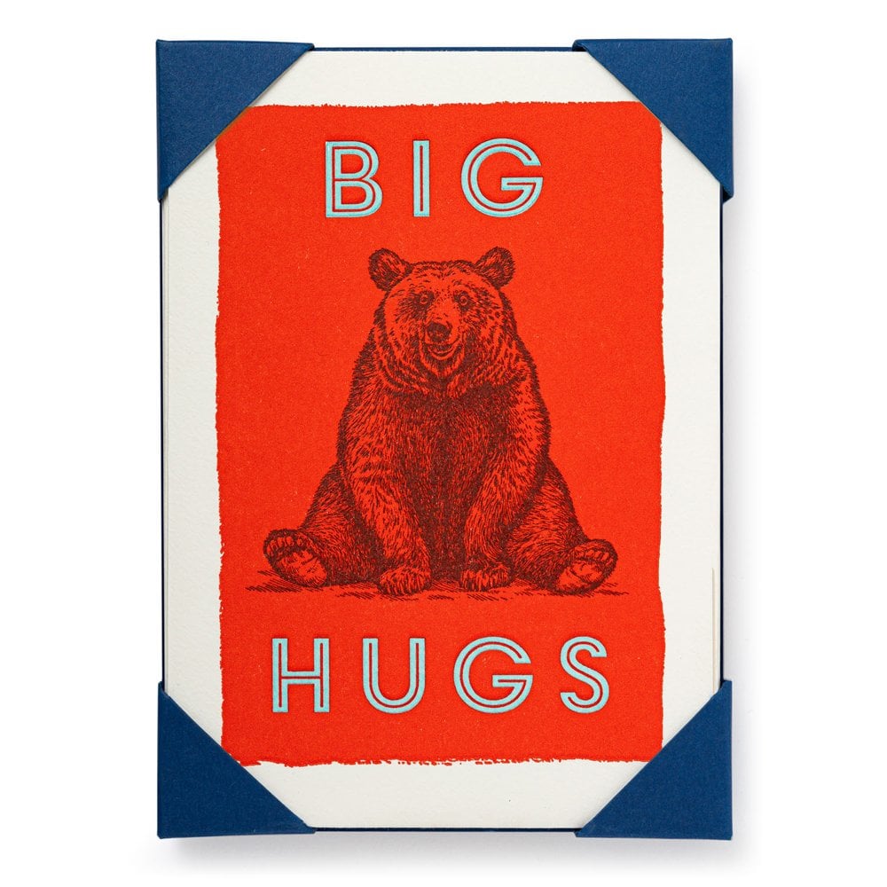 Big Hugs Cards-  -  Set of 5