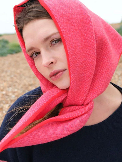 Triangle Headscarf - Pink