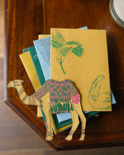 Camel Greeting Card by East End Press