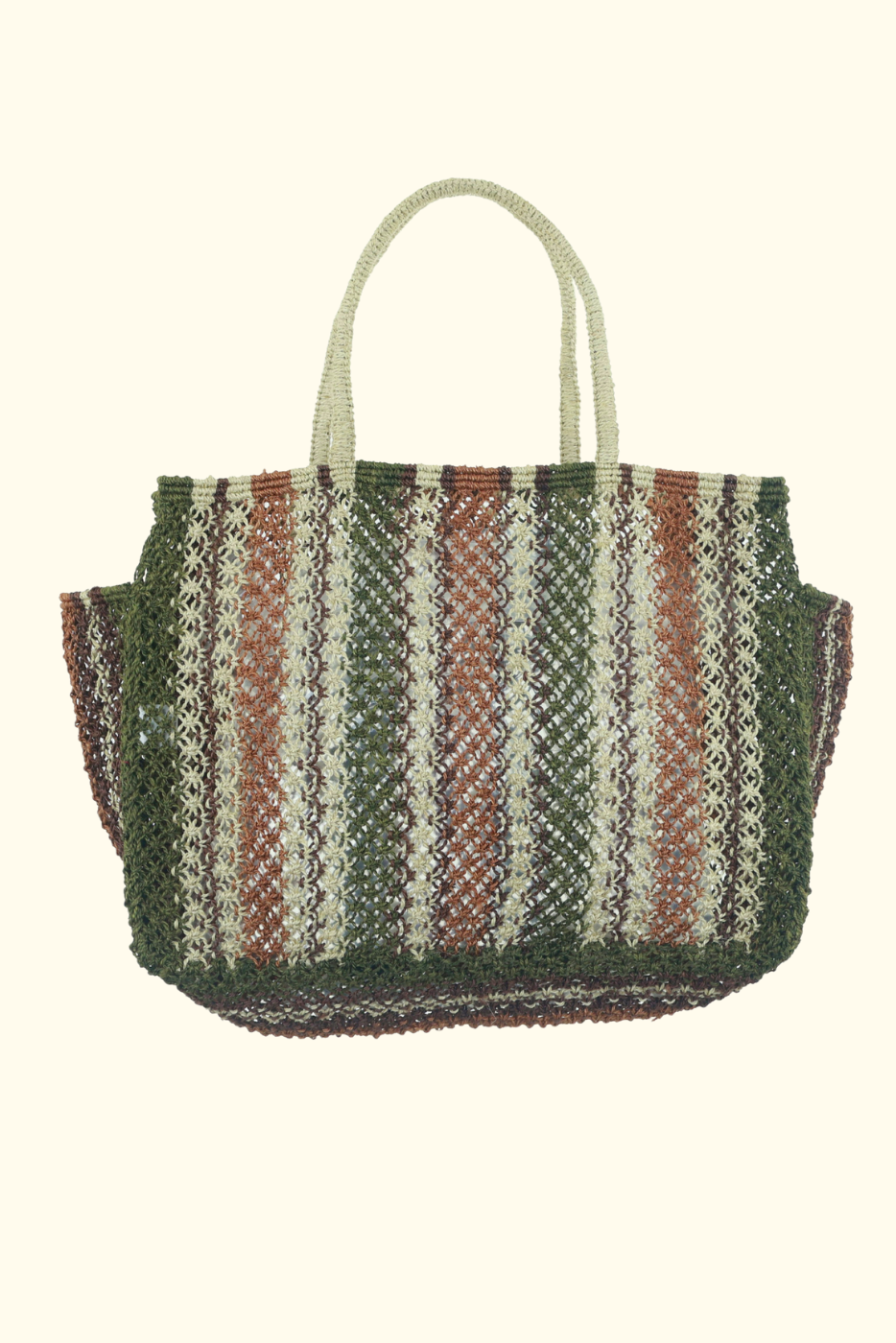 Barry - Olive multi stripe