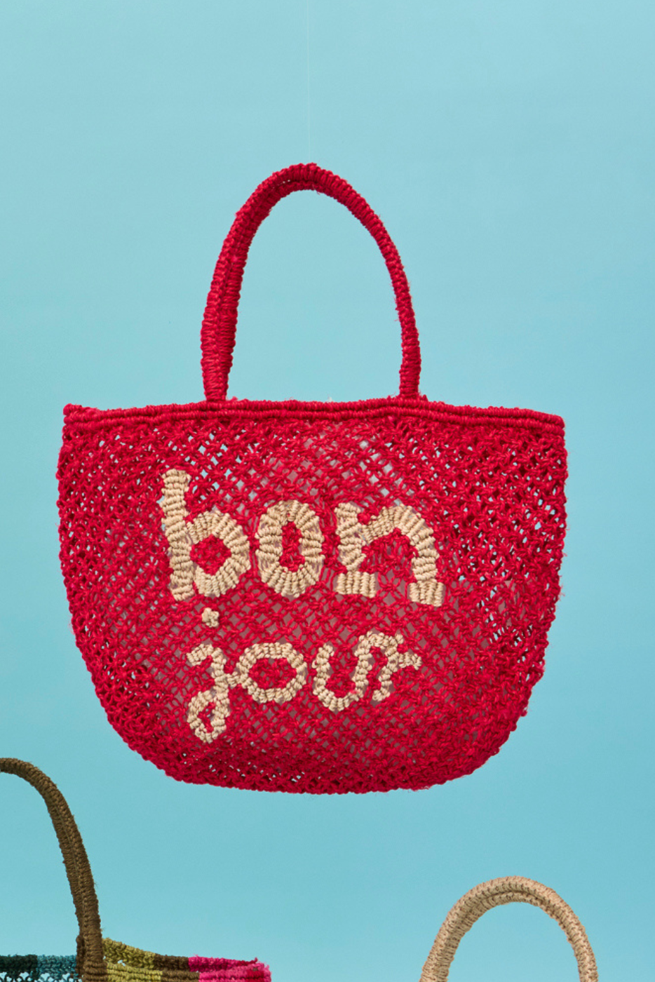 Bonjour - Raspberry and natural