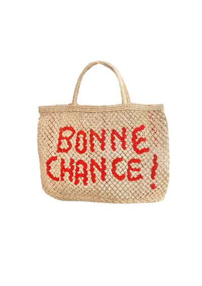 Bonne Chance - Natural with red