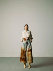 Blotch Wide Leg Trousers