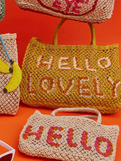 Hello Lovely - Yellow, tango and natural