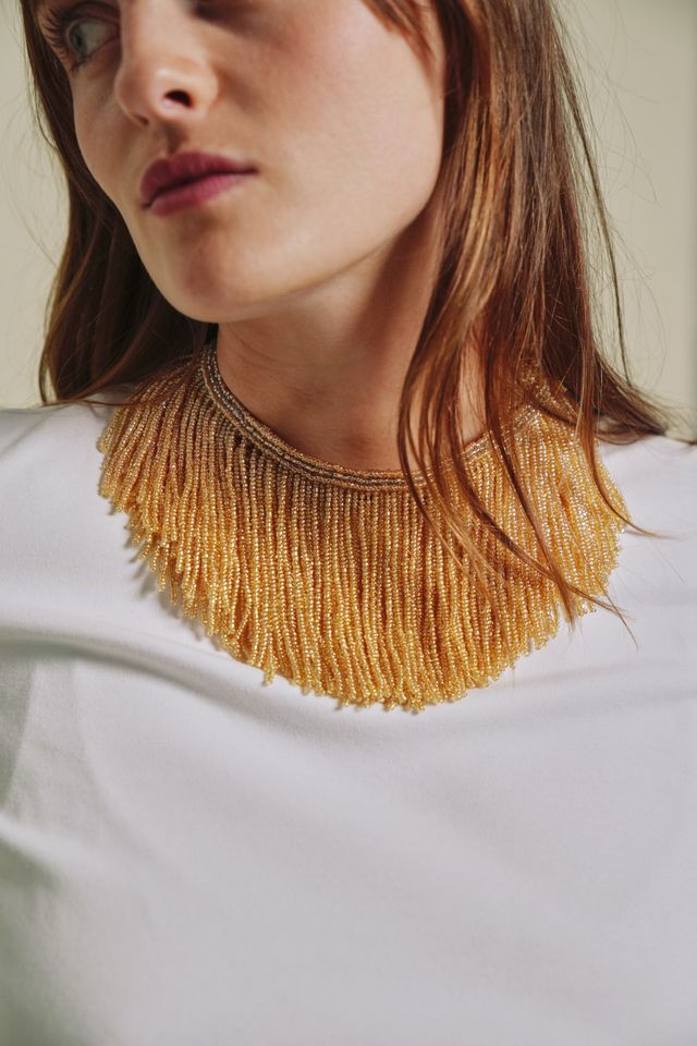 Beaded Belt Necklace