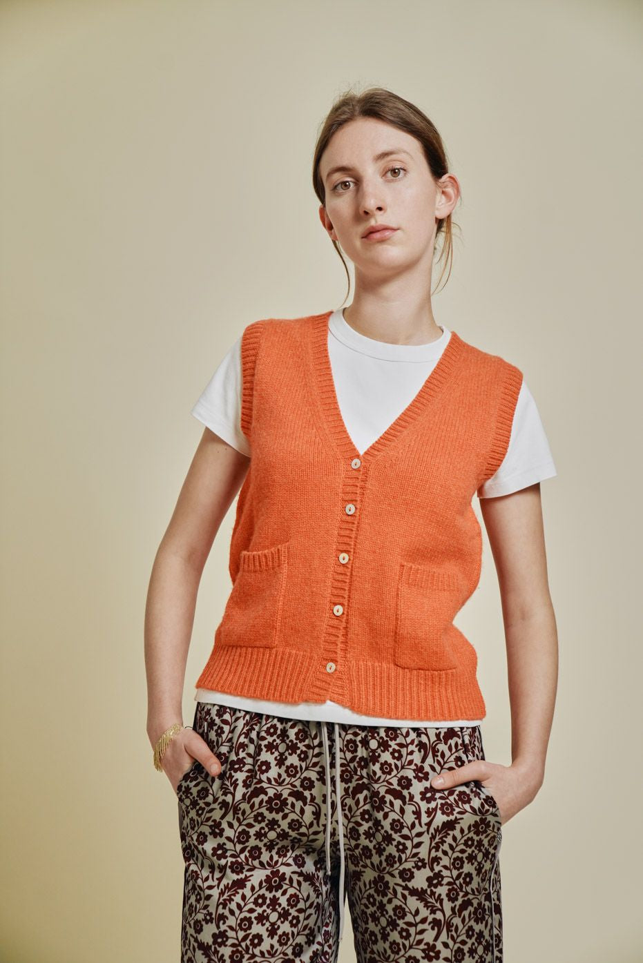 Pocket Cashmere Cardigan