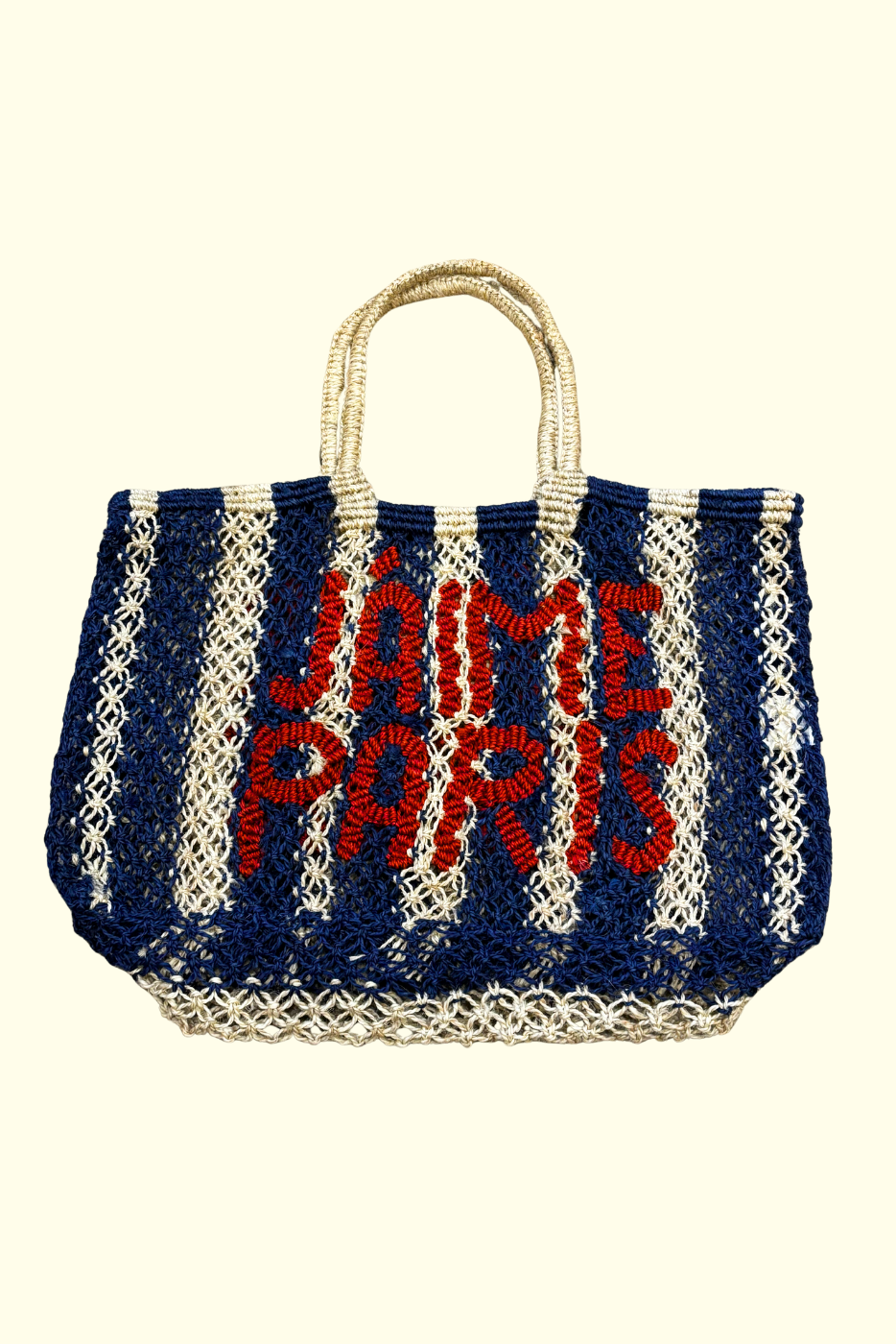 J'aime Paris - Natural, indigo and scarlet