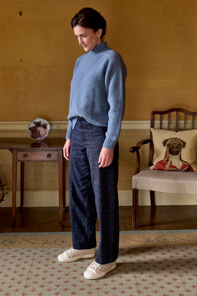 Moss Stitch Sweater
