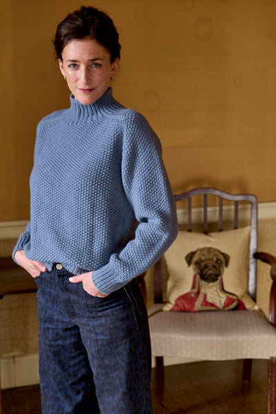 Moss Stitch Sweater
