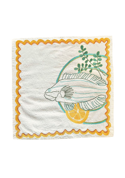 Fishface napkins - Set of 2