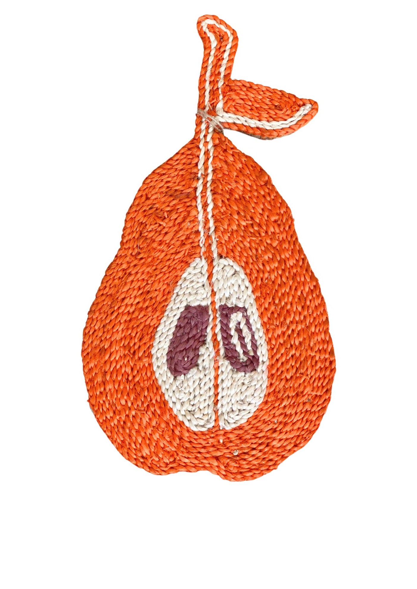 SAMPLE Pear Placemat - Orange