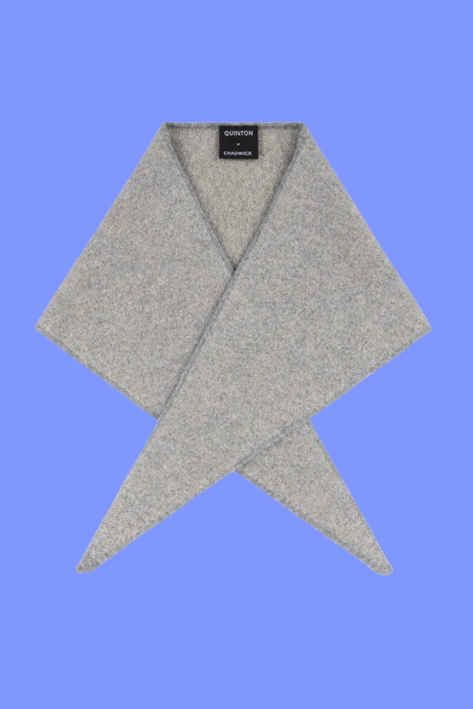 Grey Triangle Headscarf