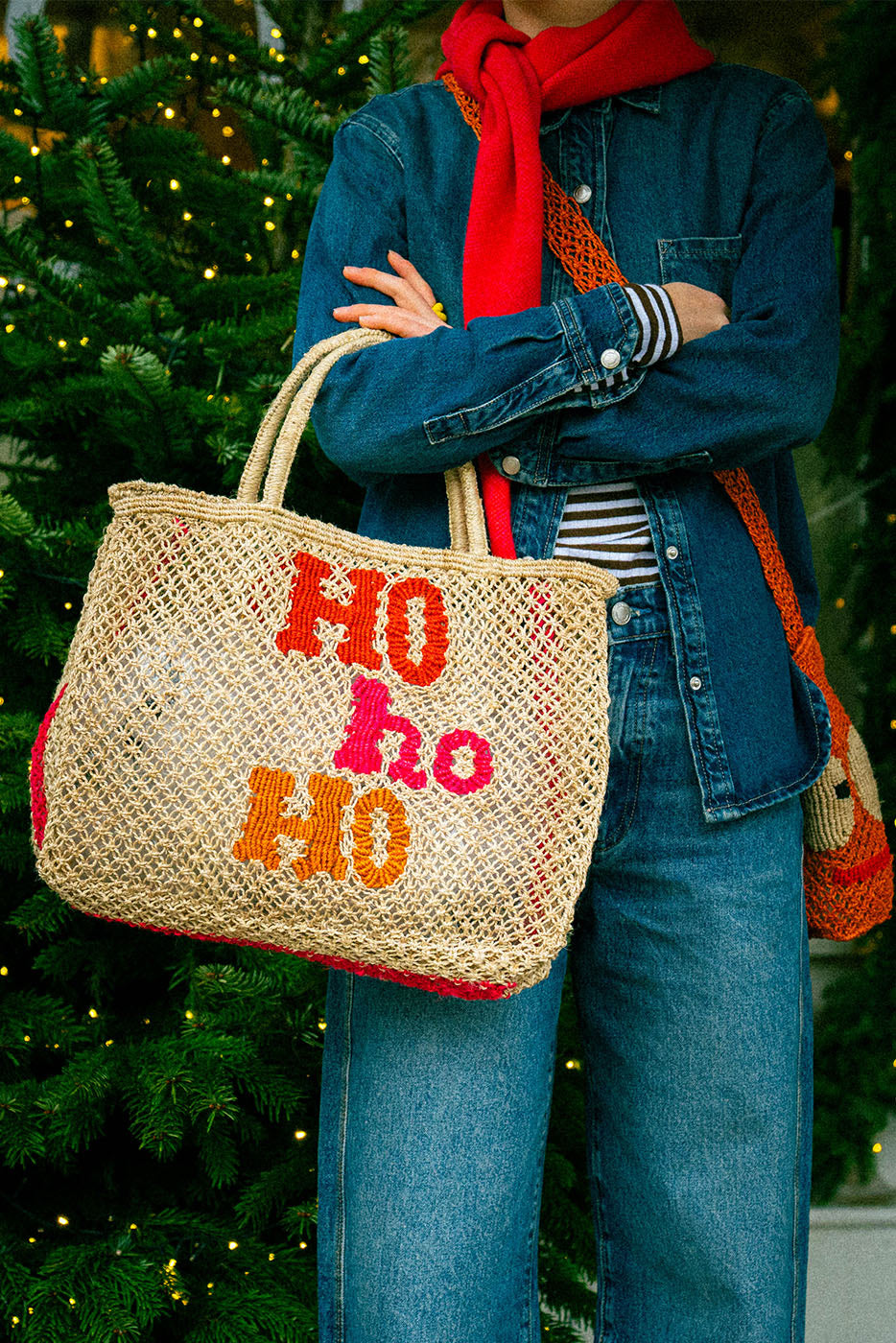 Ho Ho Ho – Natural and reds