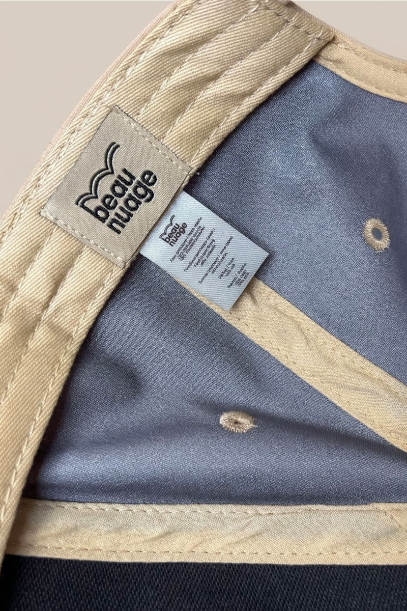 beige cap 