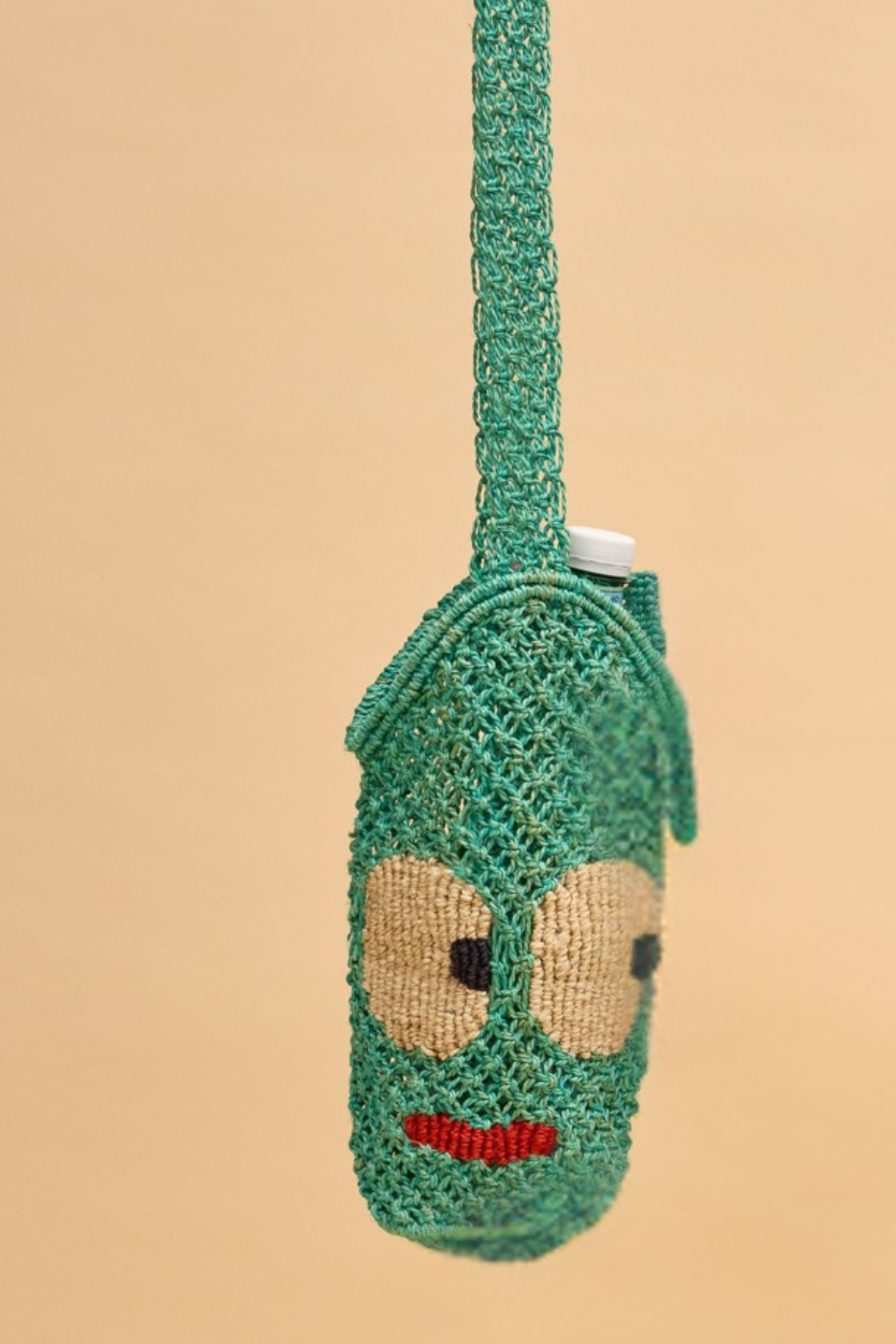 Big Eyes Bottle Bag - Aqua