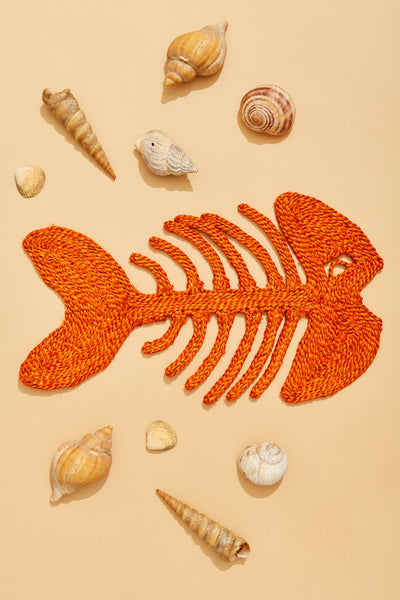 Fish placemat – Orange