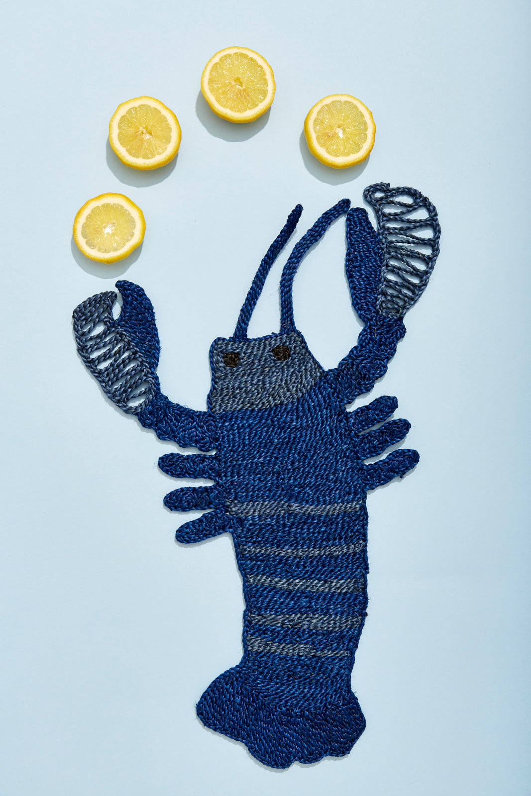 Dark Blue Lobster Placemat