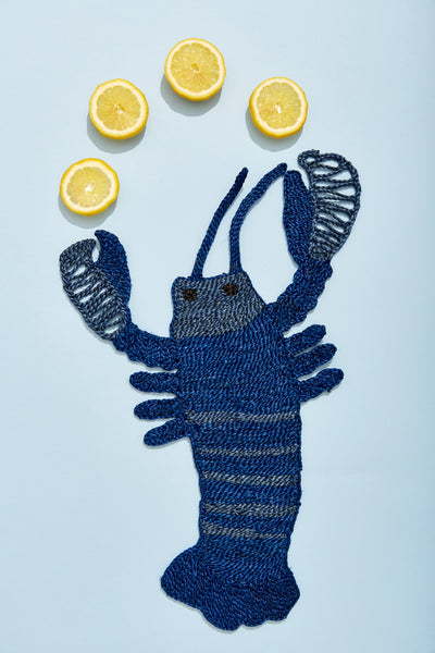 Lobster placemat - Dark blue