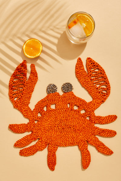 Crab placemat - Orange