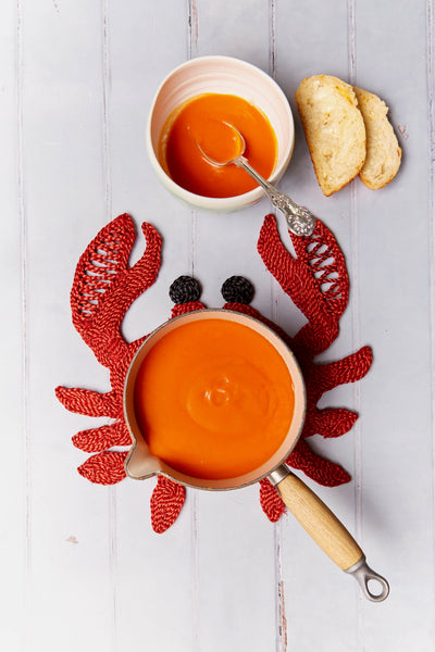 Crab placemat - Red