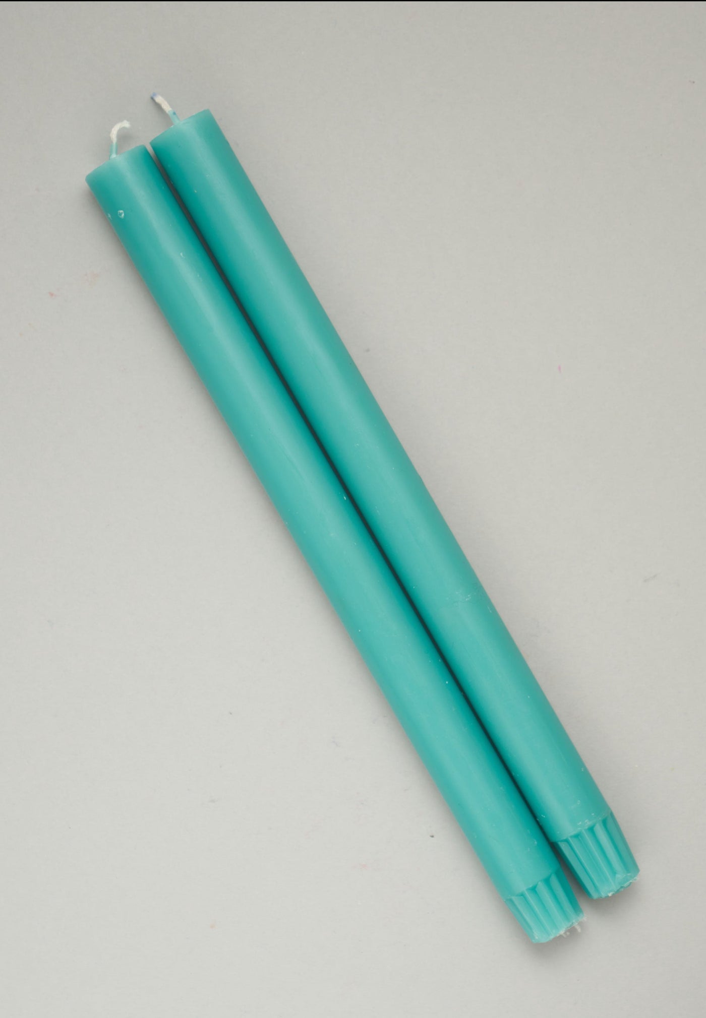 Turquoise Dining Candle