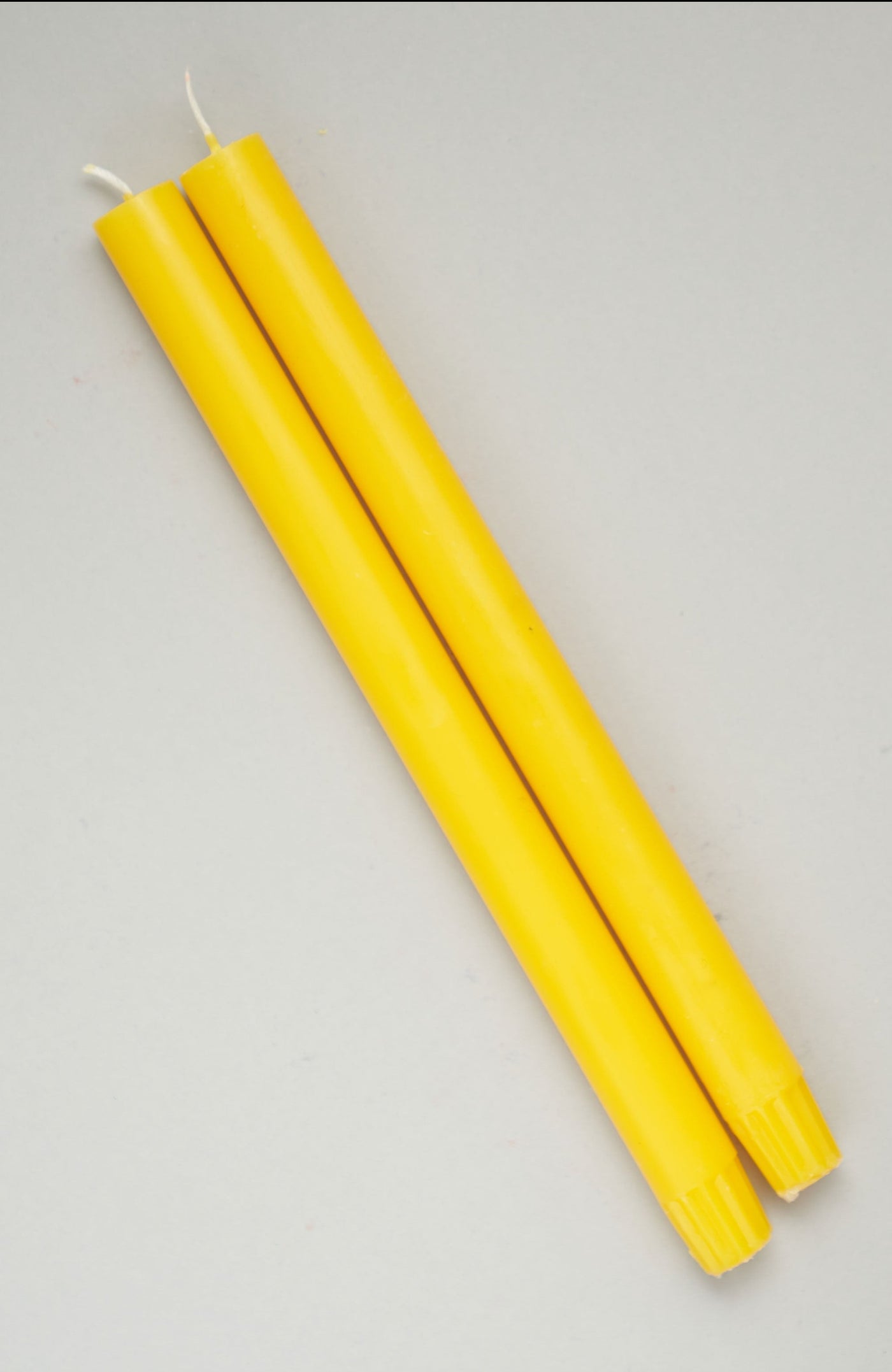 Yellow Dining Candle