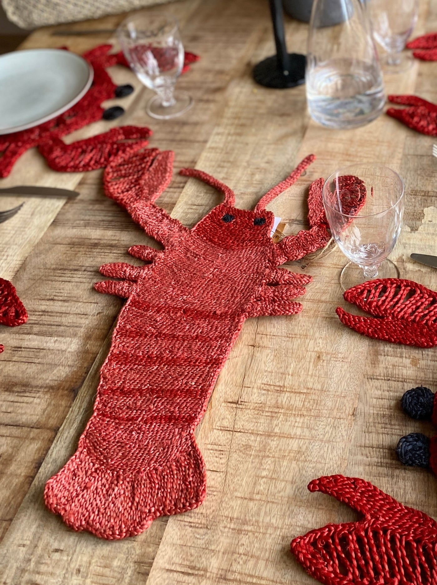 Lobster placemat - Red