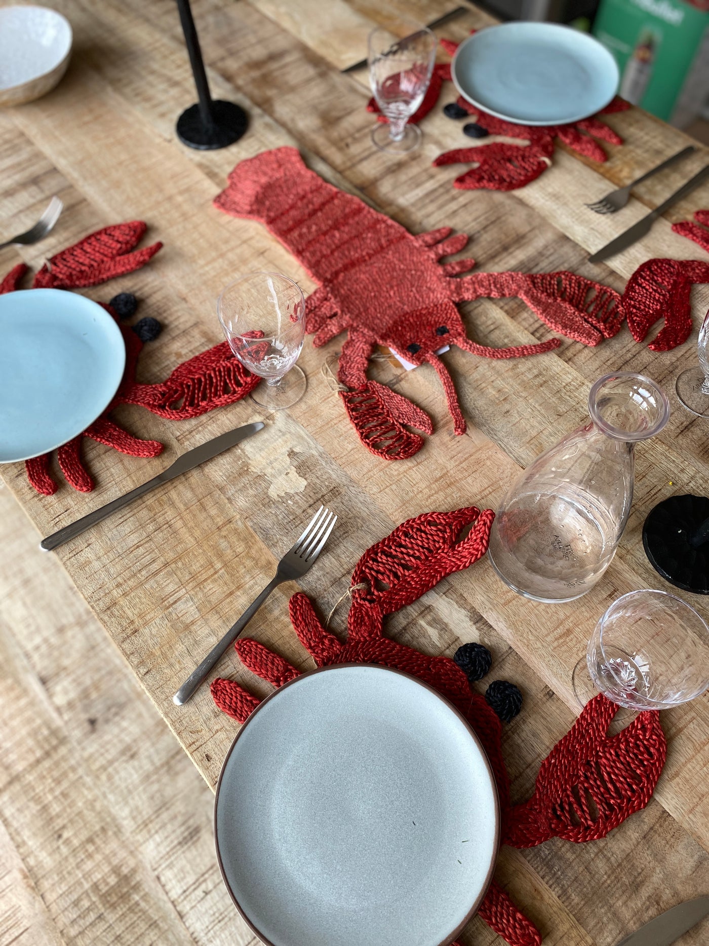 Lobster placemat - Red