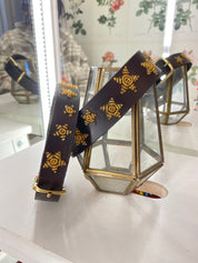 Gold Stars Dog Collar
