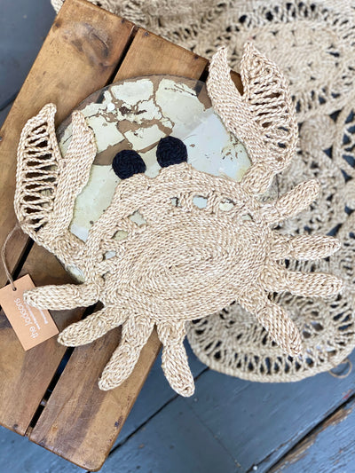 Crab placemat - Natural