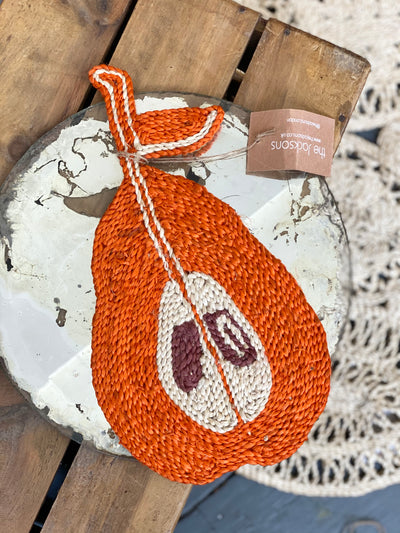 Pear Placemat - Orange