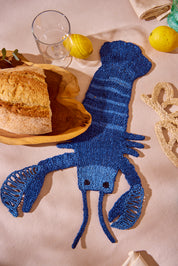 Dark Blue Lobster Placemat