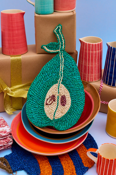 Pear Placemat - Green