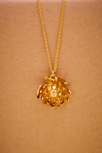 Chrysanthemum Flower Necklace