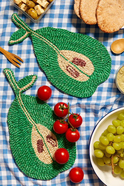 Pear Placemat - Green