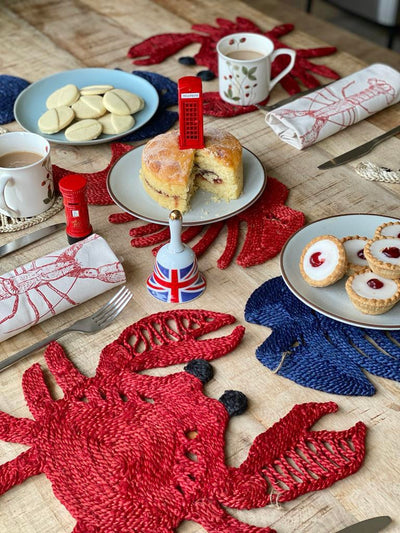 Crab placemat- Red