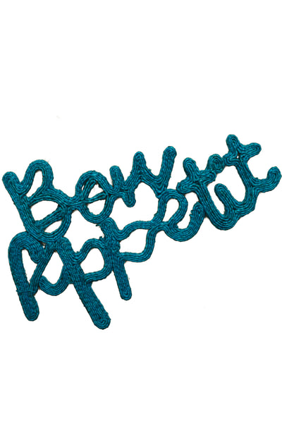 Bon Appetit Placemat - Turquoise